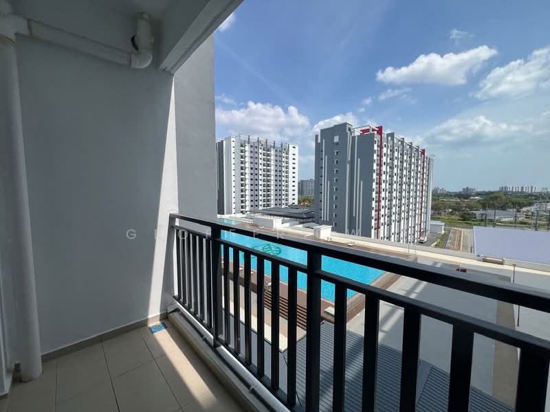 Service Residence for Rent at Ambience Residence - Geoffery Wee - Balcony - PropertyGuru.com.my