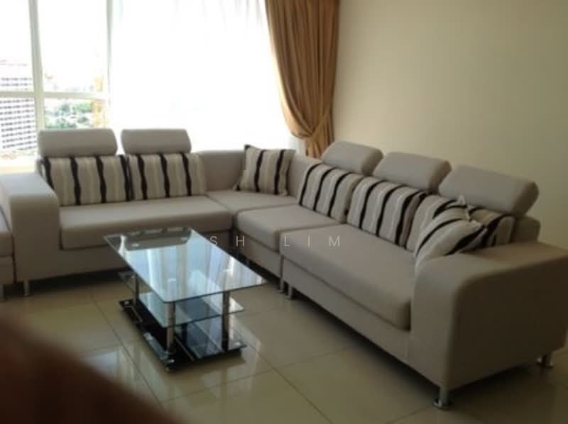 Servis Apartment untuk Dijual di Birch Regency @ Penang Times Square - SH Lim - Living Room - PropertyGuru.com.my