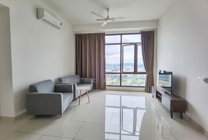 Service Residence for Sale at The Park Sky Residence - Arnica Low - Living Room - PropertyGuru.com.my