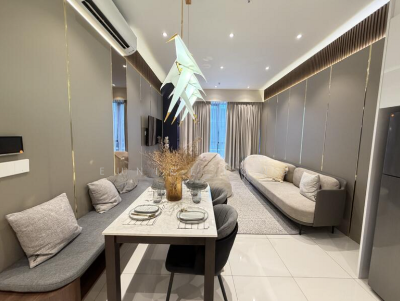 Service Residence for Sale at Golden Crown Residence - Eunice Yong - Living Room - PropertyGuru.com.my