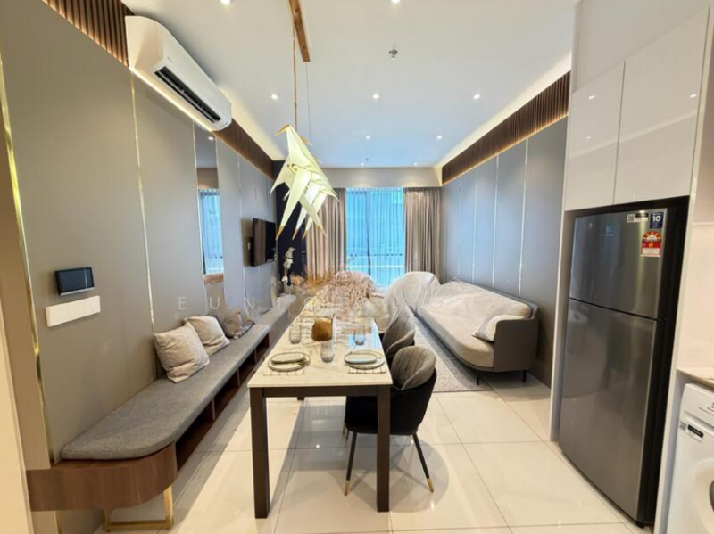 Service Residence for Sale at Golden Crown Residence - Eunice Yong - Living Room - PropertyGuru.com.my