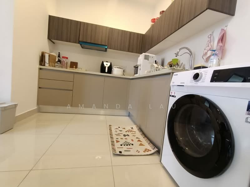 Henna Residence @ The Quartz WM untuk Untuk Disewa - RM 2,600 /bulan, Mac 2026 - Kitchen - PropertyGuru.com.my