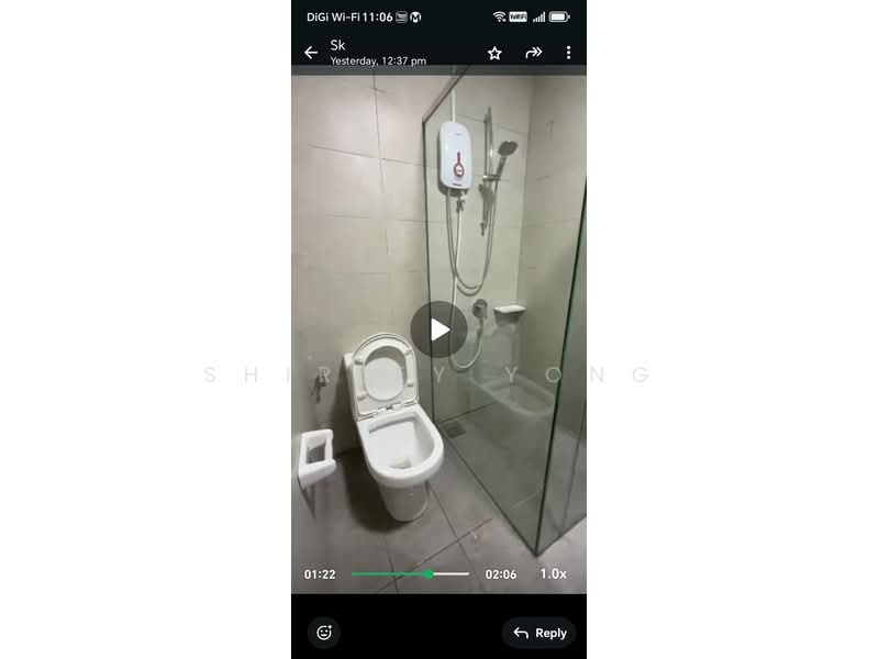 Service Residence for Rent at Aera Residence - Shirley Yong - Bathroom - PropertyGuru.com.my