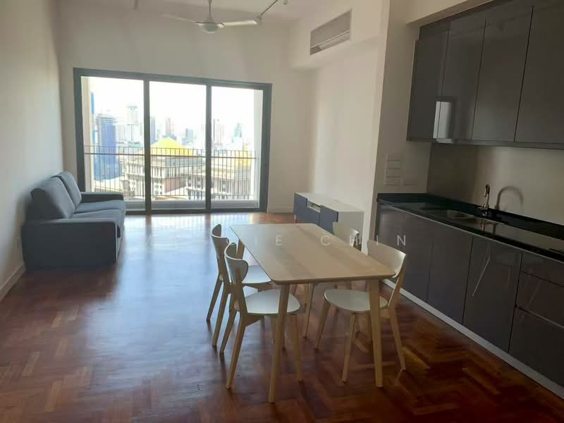Service Residence for Rent at The Mews - Maggie Chin - Living Room - PropertyGuru.com.my