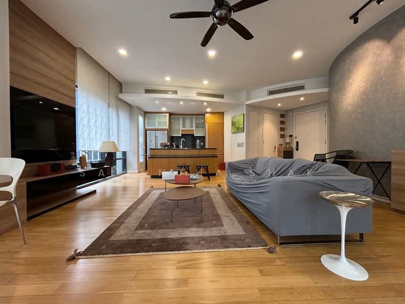 Service Residence for Sale at St Mary Residences - Samantha Shak - Living Room - PropertyGuru.com.my