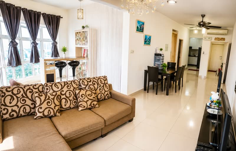 Servis Apartment untuk Dijual di KBCC (KB City Centre) - TH Lim - Living Room - PropertyGuru.com.my
