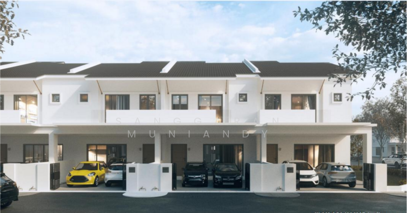 2-storey Terraced House for Sale in Kubang Semang (Penang) - Sanggaran Muniandy - Exterior - PropertyGuru.com.my