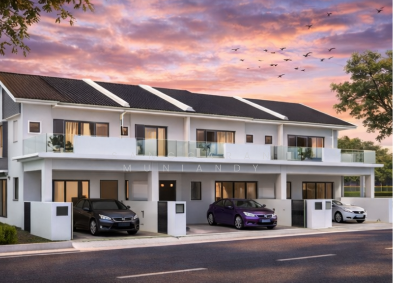 2-storey Terraced House for Sale in Kubang Semang (Penang) - Sanggaran Muniandy - Exterior - PropertyGuru.com.my