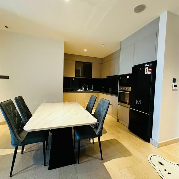 Service Residence for Rent at Marriott Residence @ Gurney - Jessica Lim - Kitchen - PropertyGuru.com.my