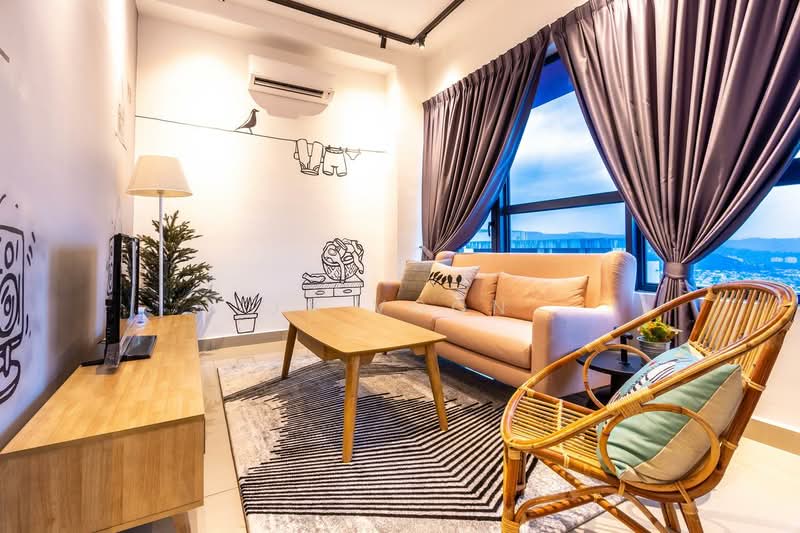 Service Residence for Sale at MKH Boulevard - JV Voon - Living Room - PropertyGuru.com.my