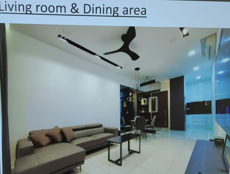 Condominium for Rent at Queens Residences Q1 @ Queens Waterfront - Irene Goh - Living Room - PropertyGuru.com.my