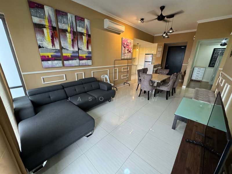 Service Residence for Rent at Reflection Residences - Jason Low - Living Room - PropertyGuru.com.my