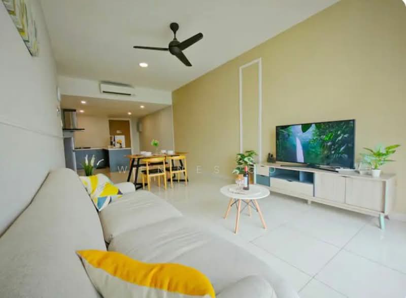 Service Residence for Rent at Southkey Mosaic - Wennes Go - Living Room - PropertyGuru.com.my