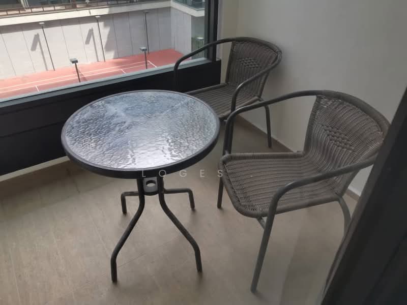 Service Residence for Sale at Arcoris SOHO - Loges . - Balcony - PropertyGuru.com.my