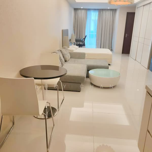 Service Residence for Rent at Cliveden @ Plaza Damas 3 - Abby Chan - Living Room - PropertyGuru.com.my