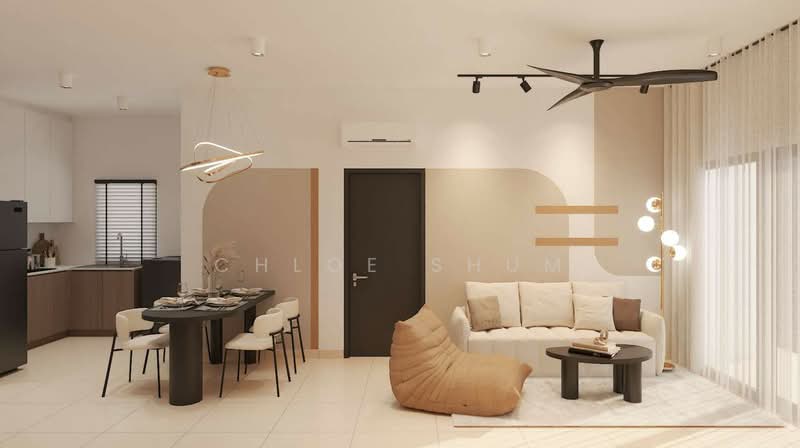 Service Residence for Rent at Sunway Velocity TWO - Chloe Shum - Living Room - PropertyGuru.com.my