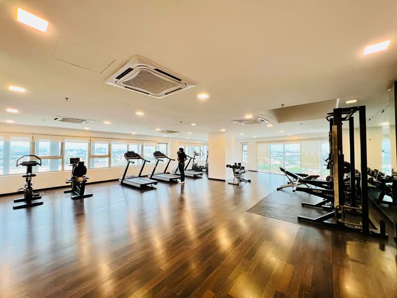 Service Residence for Sale at Suria Jelutong - Reena Sarif - Gym - PropertyGuru.com.my