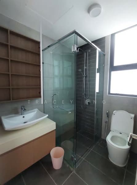 Service Residence for Rent at The M @ Medini Macrolink - Tracey Eng - Master Bathroom - PropertyGuru.com.my