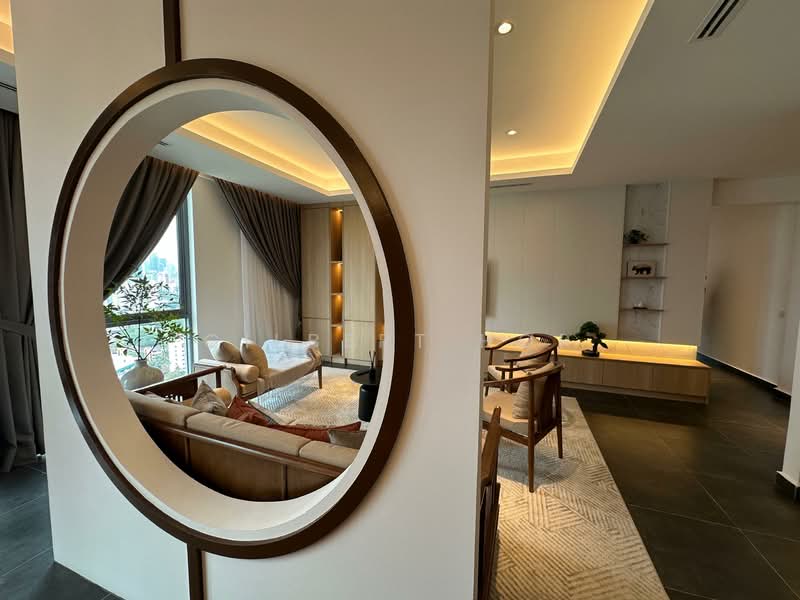 Condominium for Sale at Capella Embassy (D'Rapport Residences) - Gilbert Hor - Living Room - PropertyGuru.com.my