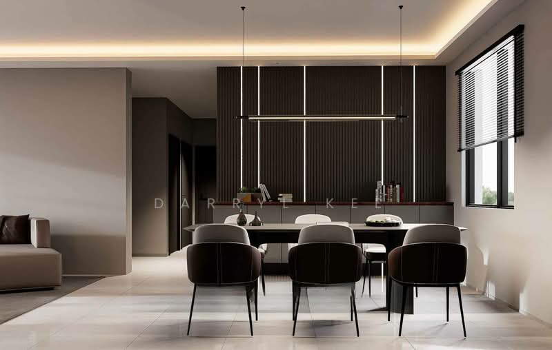 Servis Apartment untuk Dijual di The Astaka @ 1 Bukit Senyum - Darryl Kee - Dining Room - PropertyGuru.com.my