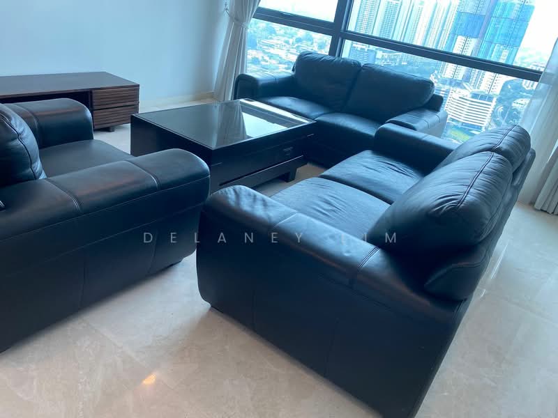 Vogue Suites One untuk Untuk Disewa - RM 3,200 /bulan, Mac 2026 - Living Room - PropertyGuru.com.my