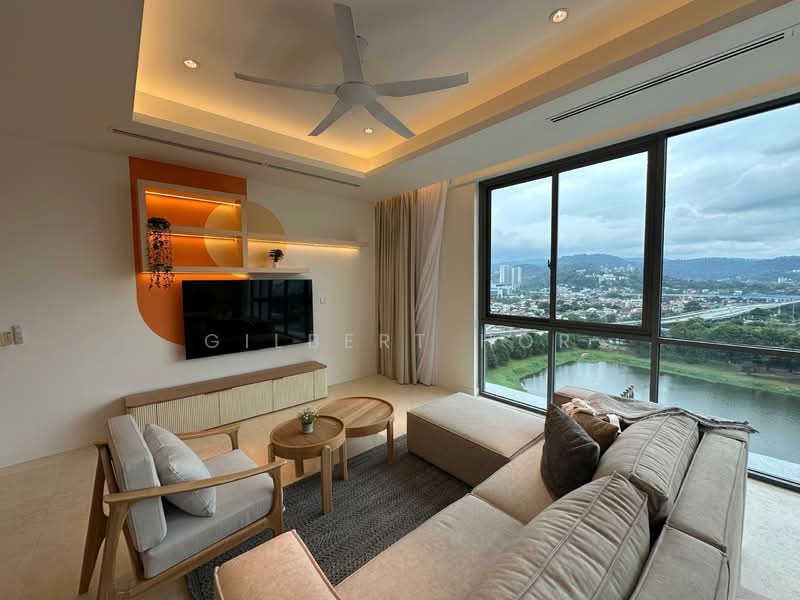Condominium for Sale at Capella Embassy (D'Rapport Residences) - Gilbert Hor - Living Room - PropertyGuru.com.my