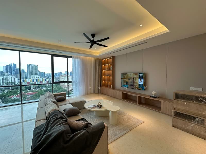 Condominium for Sale at Capella Embassy (D'Rapport Residences) - Gilbert Hor - Living Room - PropertyGuru.com.my