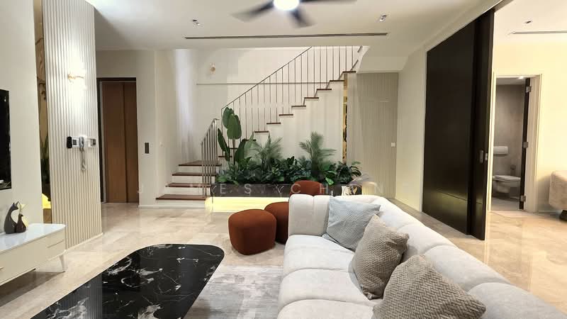3-storey Terraced House for Sale in Taman Sri Hartamas (Sri Hartamas) - James Chang - Living Room - PropertyGuru.com.my