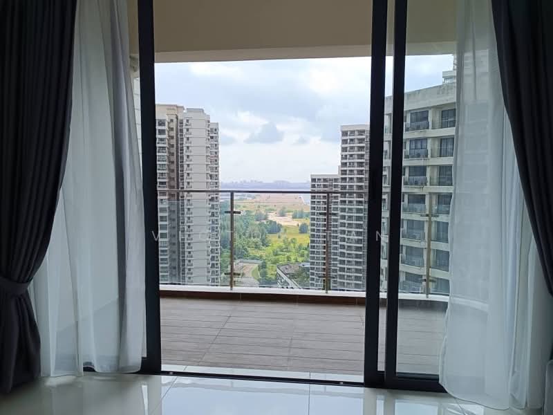 Amberside @ Country Garden Danga Bay untuk Untuk Disewa - RM 2,900 /bulan, Mac 2026 - Balcony - PropertyGuru.com.my