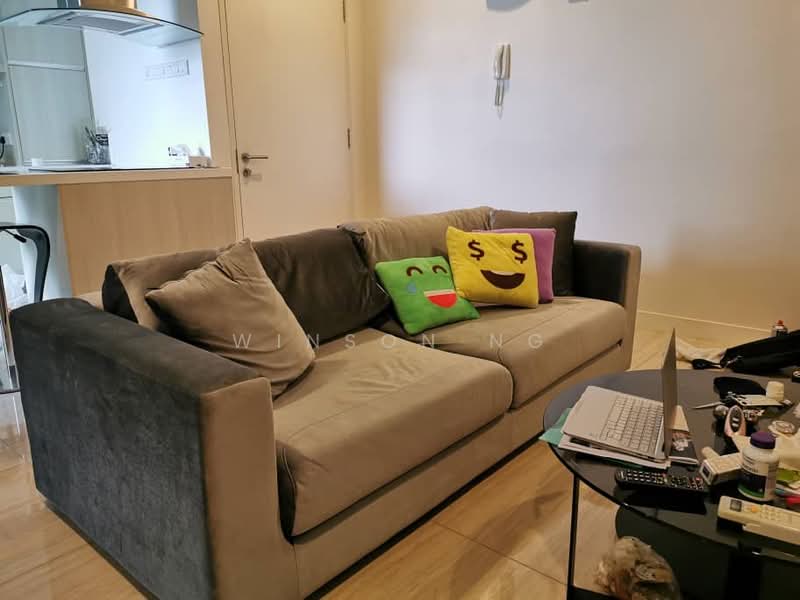 Eve Suite / NZX Square untuk Untuk Disewa - RM 1,999 /bulan, Mac 2026 - Living Room - PropertyGuru.com.my