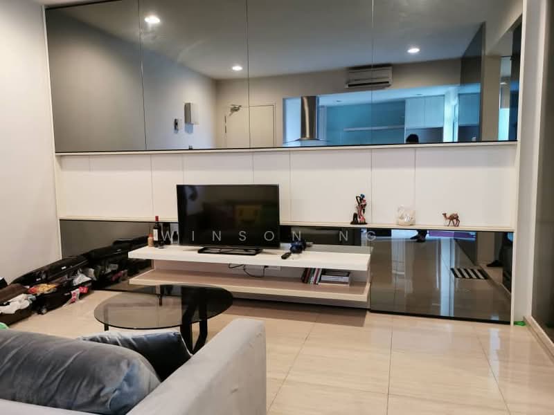 Eve Suite / NZX Square untuk Untuk Disewa - RM 1,999 /bulan, Mac 2026 - Living Room - PropertyGuru.com.my