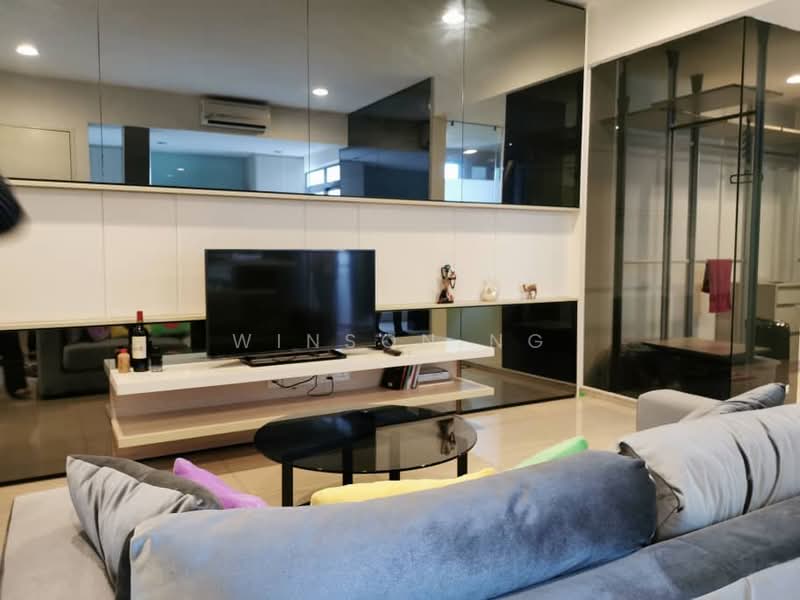 Eve Suite / NZX Square untuk Untuk Disewa - RM 1,999 /bulan, Mac 2026 - Living Room - PropertyGuru.com.my