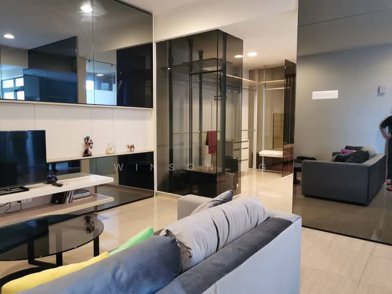 Eve Suite / NZX Square untuk Untuk Disewa - RM 1,999 /bulan, Mac 2026 - Living Room - PropertyGuru.com.my