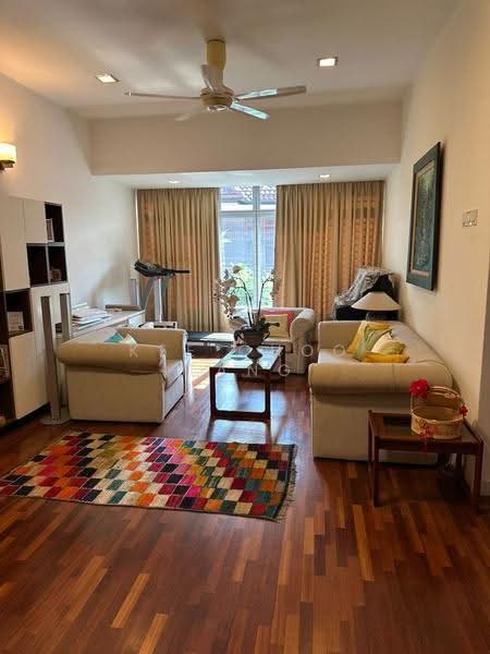 Rumah Berkembar untuk Dijual di Kemuning Utama Permai (Shah Alam) - Anjoe Tang - Living Room - PropertyGuru.com.my