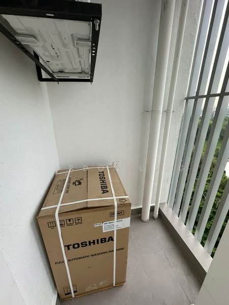 Service Residence for Rent at Dorsett Waterfront Subang - Gordon Ling - Balcony - PropertyGuru.com.my