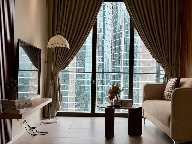 Service Residence for Rent at Laurel Residence - Vincent Tai - Living Room - PropertyGuru.com.my