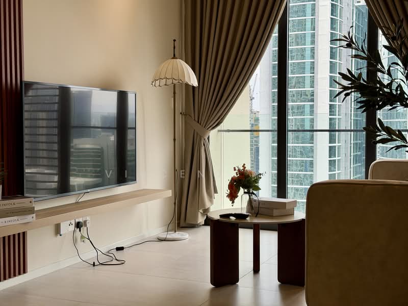 Service Residence for Rent at Laurel Residence - Vincent Tai - Living Room - PropertyGuru.com.my