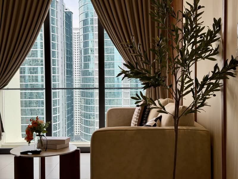 Service Residence for Rent at Laurel Residence - Vincent Tai - Living Room - PropertyGuru.com.my