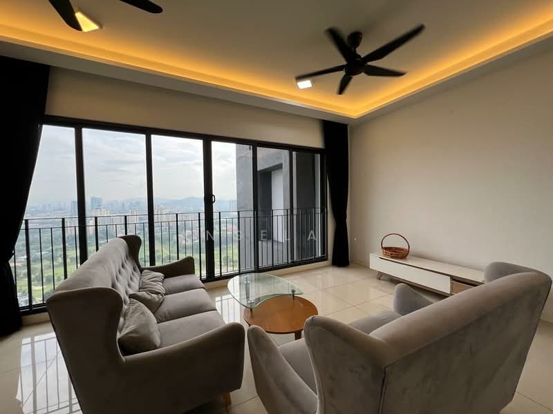 Service Residence for Sale at Skyluxe On The Park Bukit Jalil - Angela . - Living Room - PropertyGuru.com.my