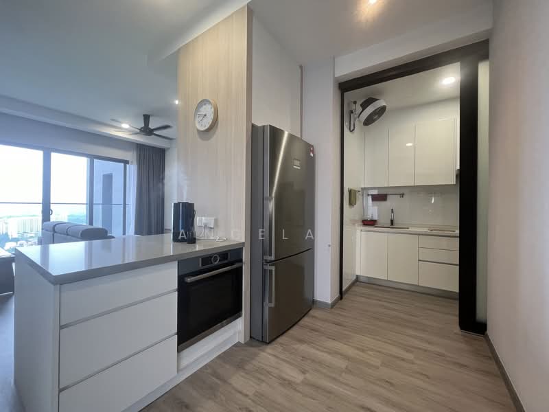 Service Residence for Sale at Skyluxe On The Park Bukit Jalil - Angela . - Kitchen - PropertyGuru.com.my