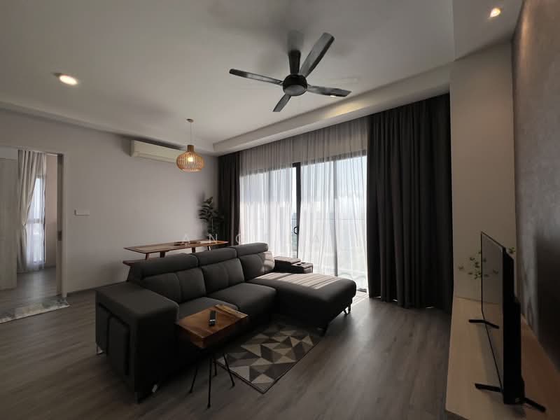 Service Residence for Sale at Skyluxe On The Park Bukit Jalil - Angela . - Living Room - PropertyGuru.com.my