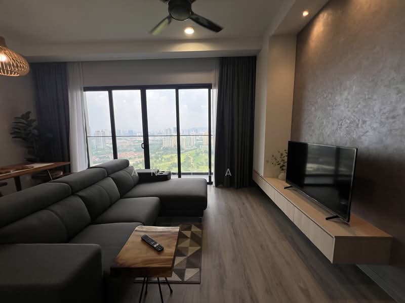 Service Residence for Sale at Skyluxe On The Park Bukit Jalil - Angela . - Living Room - PropertyGuru.com.my