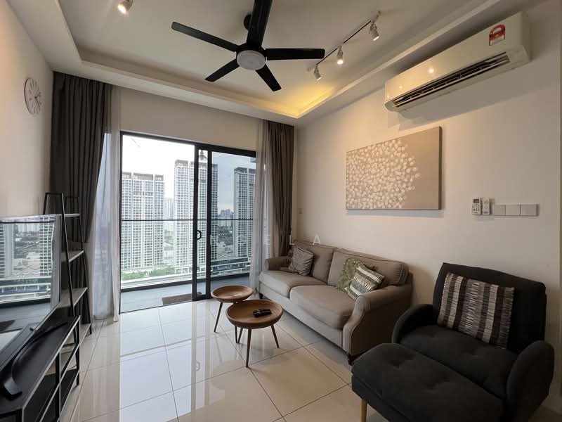 Service Residence for Sale at Skyluxe On The Park Bukit Jalil - Angela . - Living Room - PropertyGuru.com.my