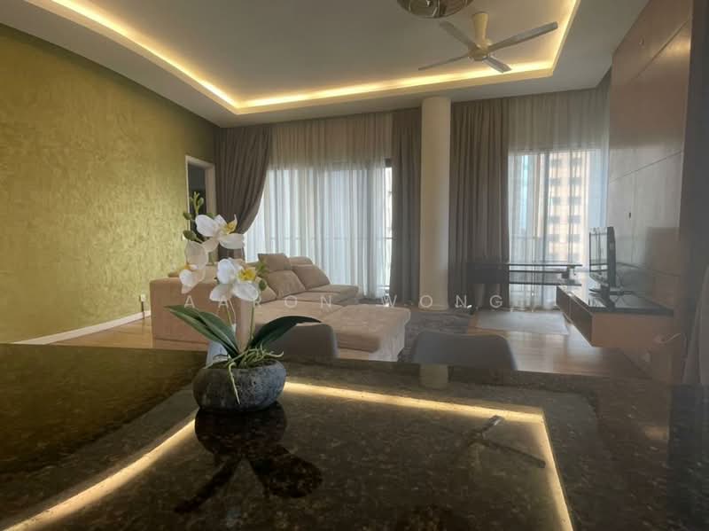 Service Residence for Rent at St Mary Residences - Aaron Wong - Living Room - PropertyGuru.com.my