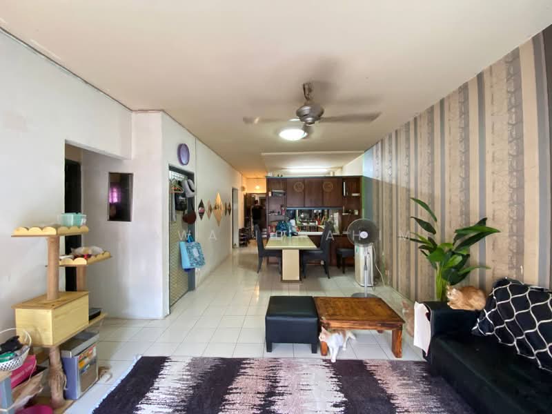 Apartment for Sale at Seraya Apartments - Hawa Ibrahim - Living Room - PropertyGuru.com.my