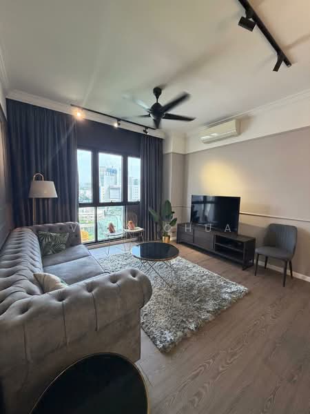 Service Residence for Rent at NOVUM - Venn Chua - Living Room - PropertyGuru.com.my