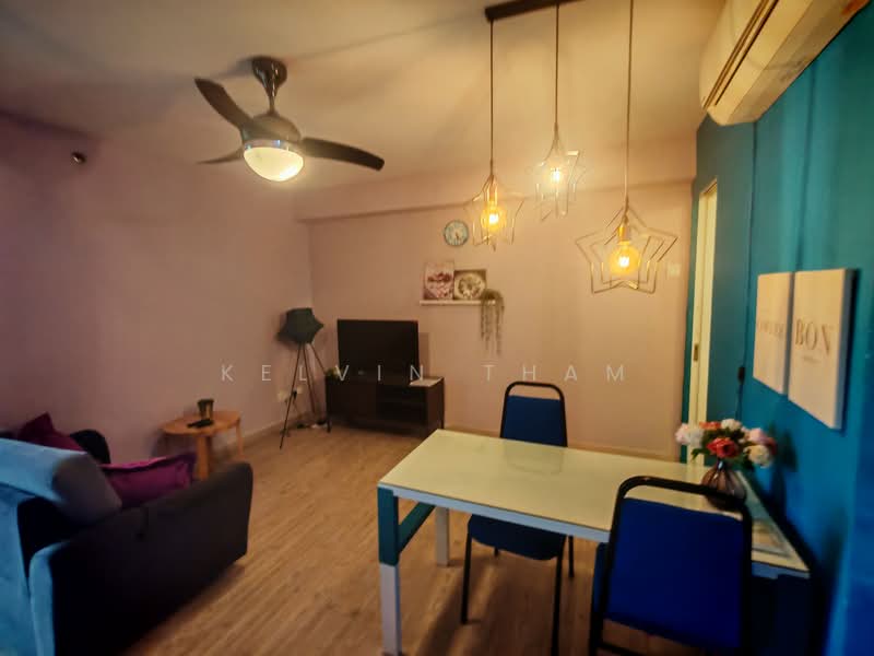 Service Residence for Rent at Halo Sunday @ Empire City - Kelvin Tham - Living Room - PropertyGuru.com.my