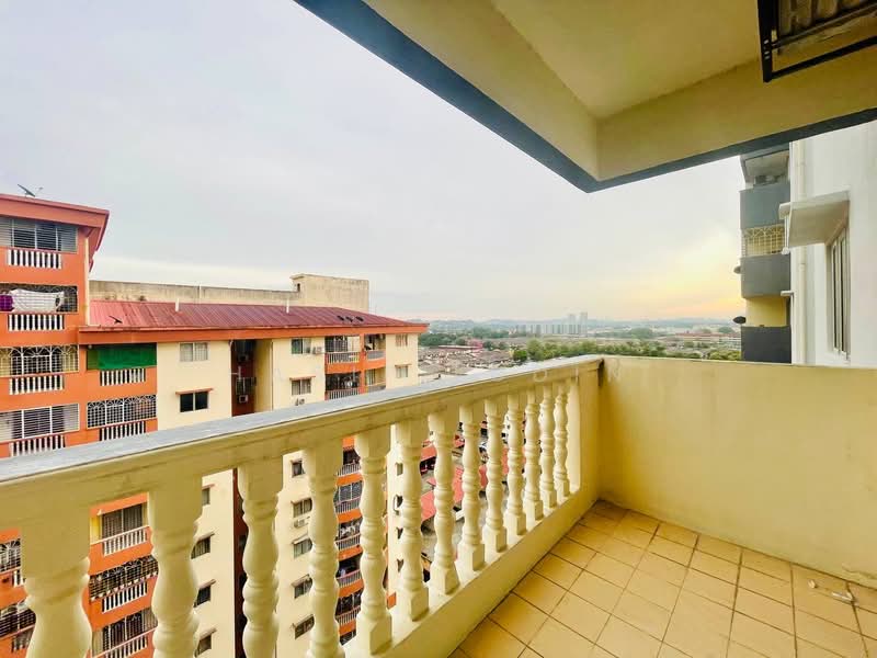 Apartment for Rent at Plaza Indah Apartment - Hasif Ludin - Balcony - PropertyGuru.com.my