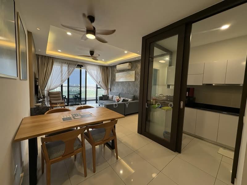 Apartment for Rent at Eco Nest @ Eco Botanic - Kennedy Looi - Living Room - PropertyGuru.com.my