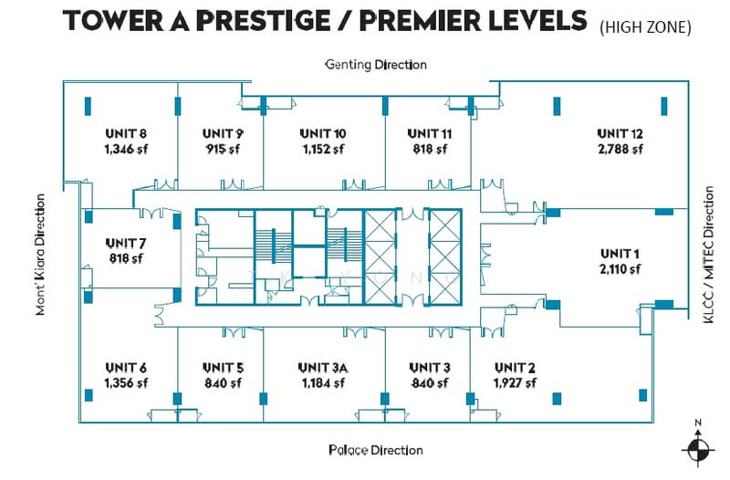 For Rent The MET Corporate Towers